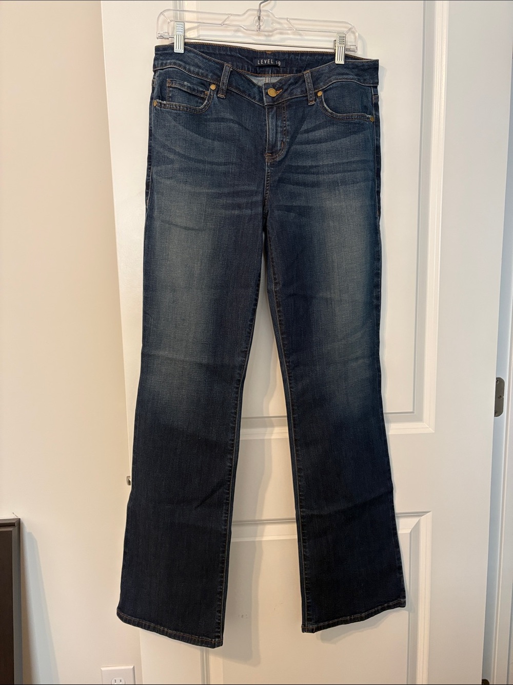 Level 99 Women's Dark Indigo Flare Jeans